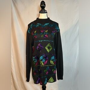 Vintage Joule Energy Ugly Sweater • Bright And Colorful • Excellent Condition